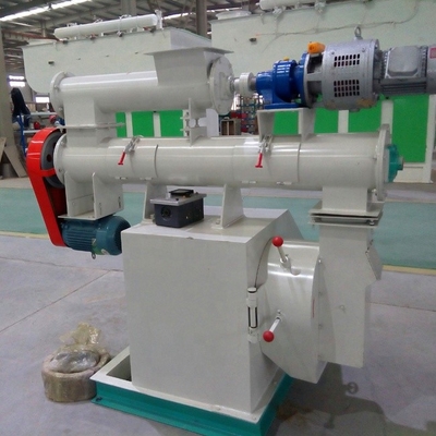 22KW Wheat Bran Automatic Cattle Feed Machine Stainless Steel Feed Pellet Line